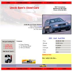 Screencapture of the published page. Click to enlarge.